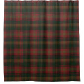 Canadese aple Leaf Tartan Douchegordijn (Voorkant)