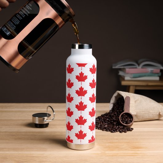Canadese aple Leaf Waterfles (Koffie)