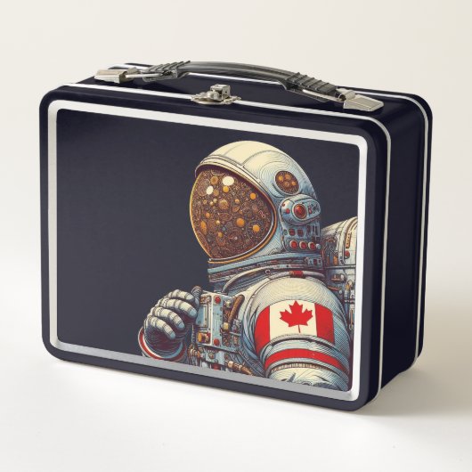 Canadese astronaut in de diepe ruimte (Voorkant)