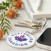 Canadese Australische Roots Sleutelhanger (Voorkant Rechts)