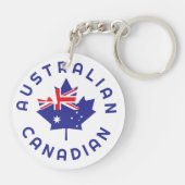 Canadese Australische Roots Sleutelhanger (Achterkant)