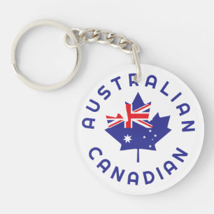 Canadese Australische Roots Sleutelhanger