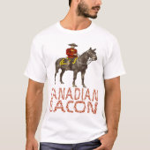 Canadese Bacon T-shirt (Voorkant)