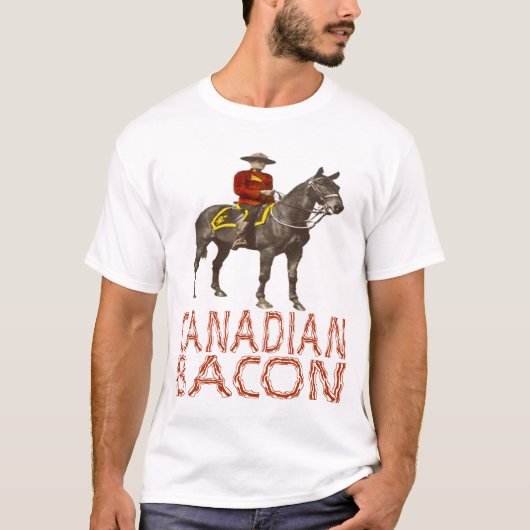 Canadese Bacon T-shirt (Voorkant)