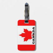 Canadese Bagagelabels (Achterkant verticaal)