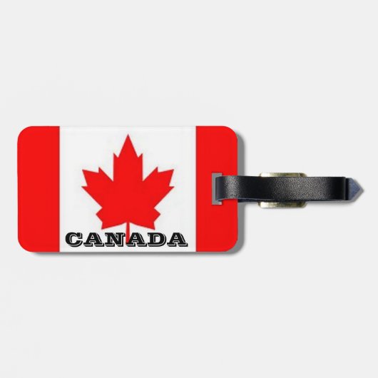 Canadese Bagagelabels (Achterkant horizontaal)