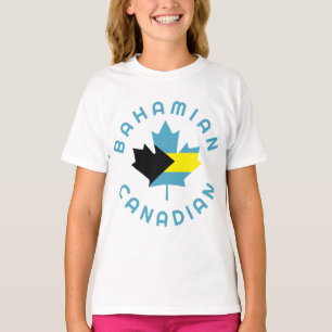 Canadese Bahamaanse roots T-shirt