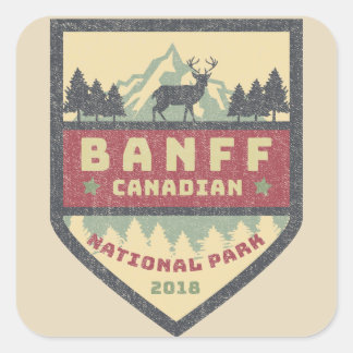 Canadese Banff National Park Stickers