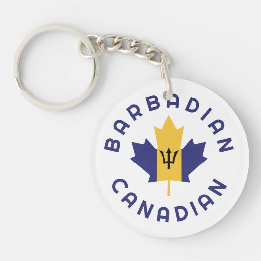 Canadese Barbadiaanse Roots Sleutelhanger (Voorkant)