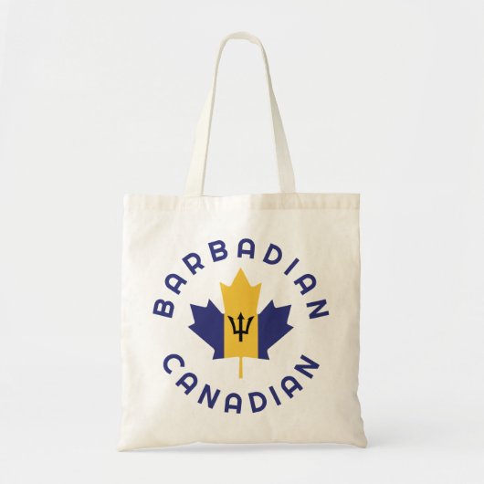Canadese Barbadiaanse Roots Tote Bag (Voorkant)