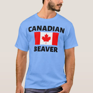 Canadese Bever Canada Vlag familie T-shirt