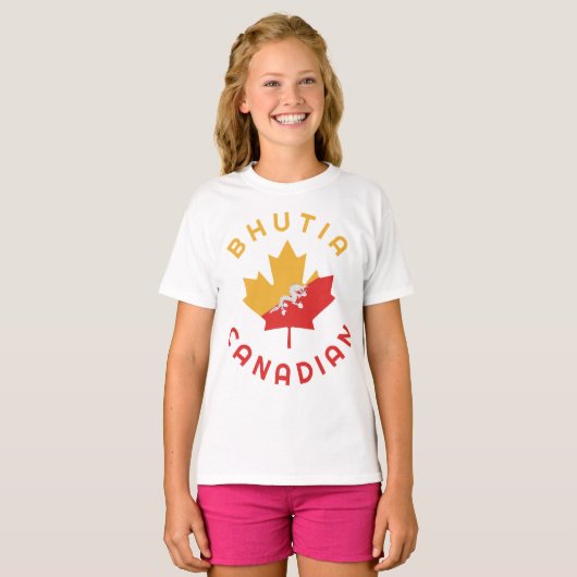 Canadese Bhutia Roots T-shirt (Voorkant volledig)