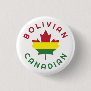 Canadese Boliviaanse wortels Ronde Button 3,2 Cm