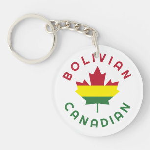 Canadese Boliviaanse wortels Sleutelhanger