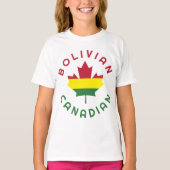 Canadese Boliviaanse wortels T-shirt (Voorkant)