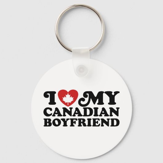 Canadese Boyvriend Sleutelhanger (Voorkant)