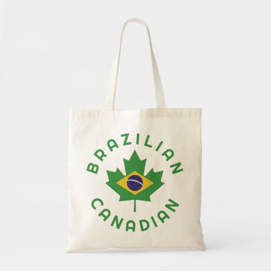 Canadese Braziliaanse Roots Tote Bag (Voorkant)