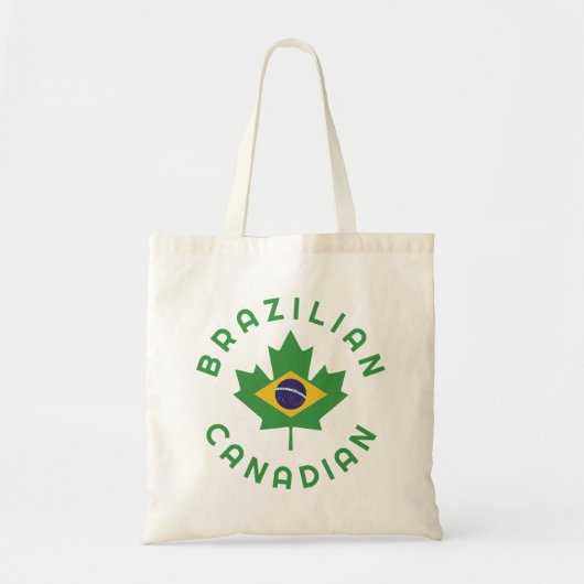 Canadese Braziliaanse Roots Tote Bag (Voorkant)