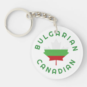 Canadese Bulgaarse Roots Sleutelhanger
