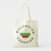 Canadese Bulgaarse Roots Tote Bag (Voorkant)