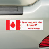 canadese bumperstickers (Op auto)