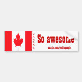 canadese bumperstickers, zo geweldige bumpersticker (Voorkant)