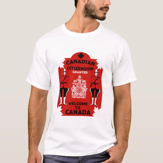 Canadese Burgerschapsviering T-shirt (Voorkant)