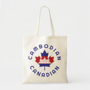Canadese Cambodjaanse wortels Tote Bag
