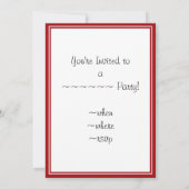 Canadese Cherry Maple Leaf Cake Kaart (Achterkant)