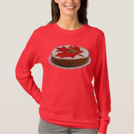 Canadese Cherry Maple Leaf Cake T-shirt