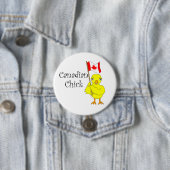 Canadese chick ronde button 7,6 cm (In situ)