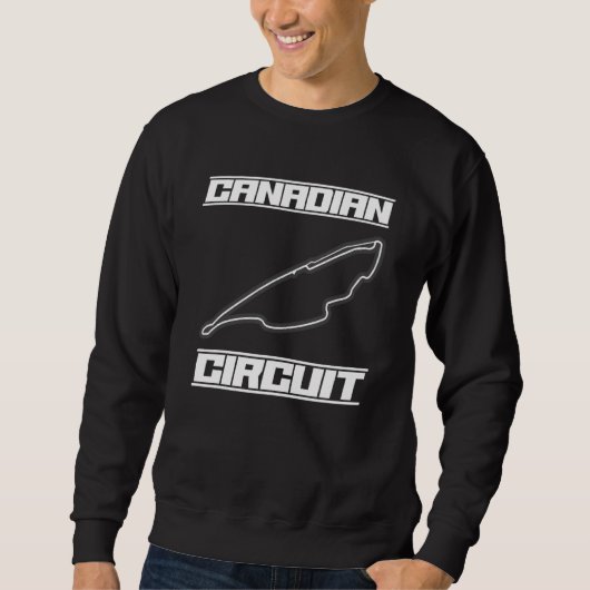 Canadese Circuit Formula Ones Fan Racing Car Race Trui (Voorkant)