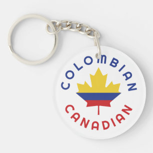 Canadese Colombiaanse roots Sleutelhanger