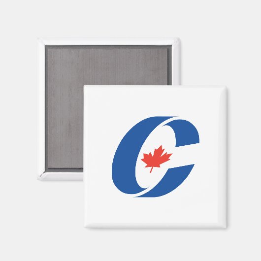 Canadese Conservatieve Partij Magneet (Voorkant / Achterkant)