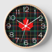 Canadese Cottage Plaid Maple Leaf (Voorkant)
