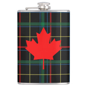Canadese Cottage Plaid Maple Leaf Heupfles
