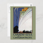 Canadese cruisereizen Briefkaart (Voorkant / Achterkant)