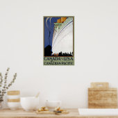  Canadese cruisereizen Poster (Keuken)
