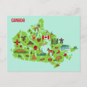 CANADESE CULTUUR BRIEFKAART (Voorkant)