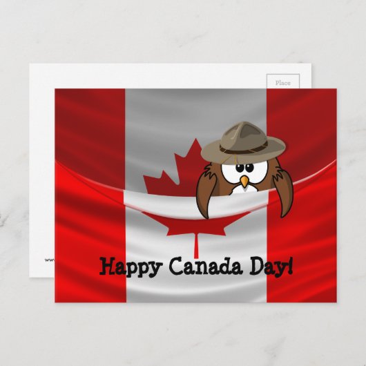 Canadese daguil briefkaart (Voorkant / Achterkant)