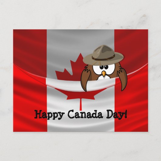 Canadese daguil briefkaart (Voorkant)