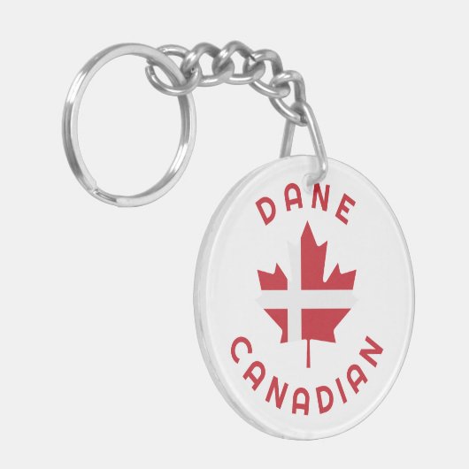 Canadese Dane Roots Sleutelhanger (Voorkant Links)