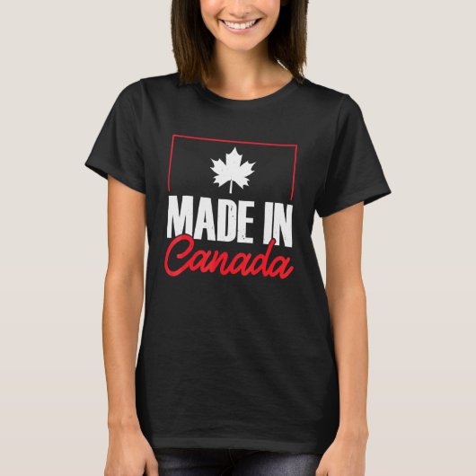 Canadese Day Maple Leaf Canada Pride T-shirt (Voorkant)