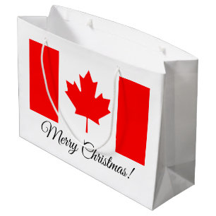 Canadese de giftzakken van Kerstmis van de Groot Cadeauzakje
