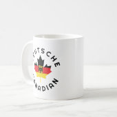 Canadese Deutsche Roots Koffiemok (Voorkant links)