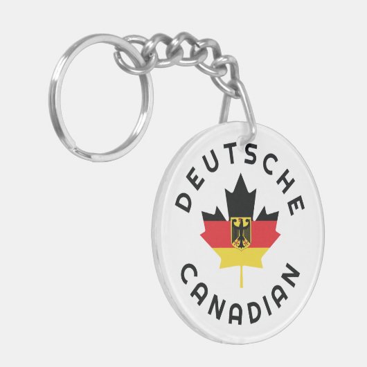 Canadese Deutsche Roots Sleutelhanger (Voorkant Links)