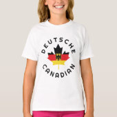 Canadese Deutsche Roots T-shirt (Voorkant)