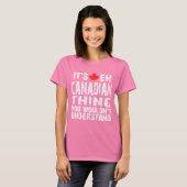 Canadese dingen t-shirt (Voorkant volledig)