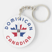 Canadese Dominicaanse Roots Sleutelhanger (Achterkant)