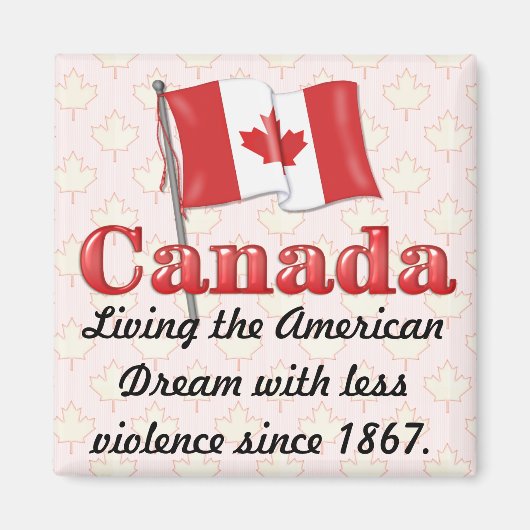Canadese droom magneet (Voorkant)